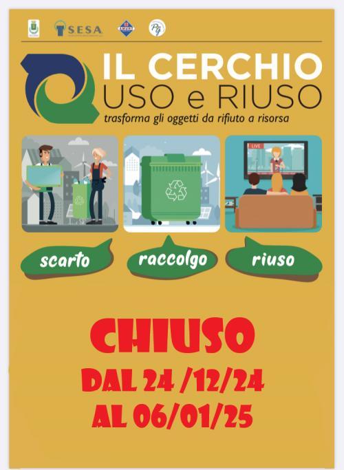 CHIUSURA DE \'IL CERCHIO USO E RIUSO\'