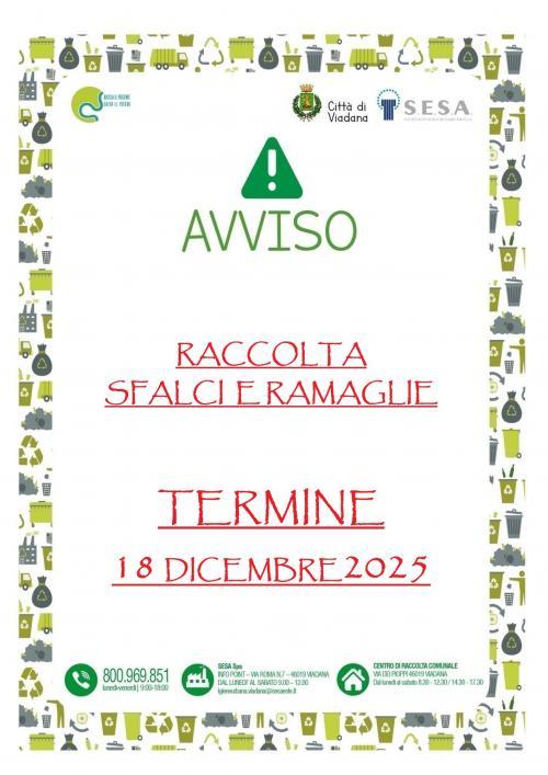 RACCOLTA SFALCI E RAMAGLIE