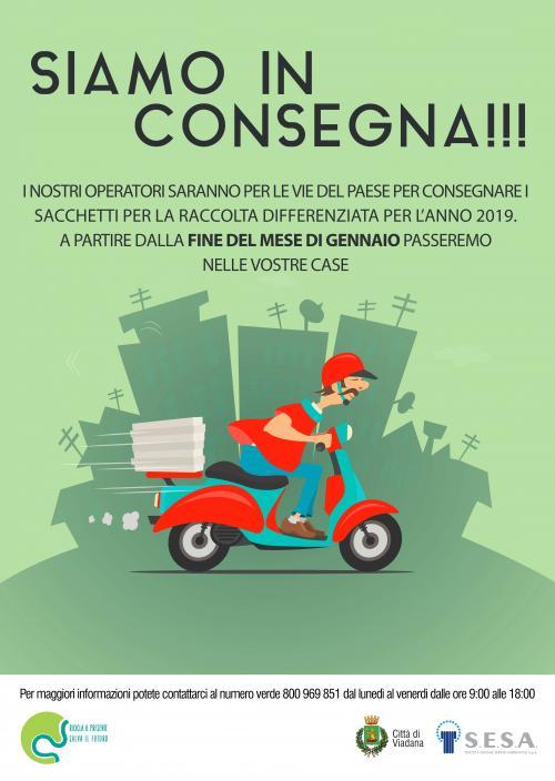 Siamo in consegna!